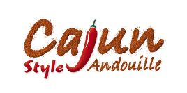 Smoked Cajun Style Andouille Label