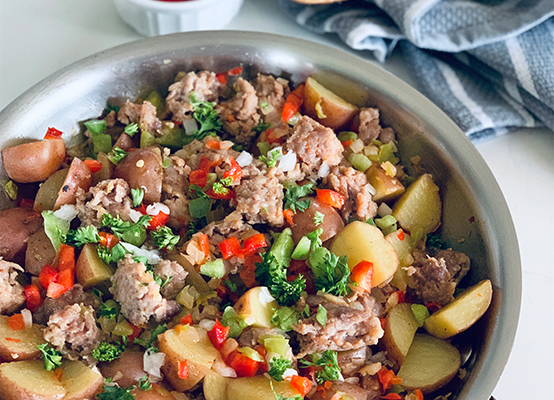 Sausage Potato Hash recipe