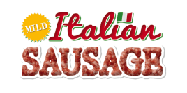 Mild Italian Sausage Label