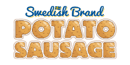 Swedish Brand Potato Sausage Label